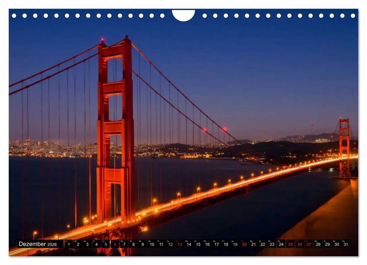 Bild: 9783516230710 | San Francisco - Traumstadt in Kalifornien (Wandkalender 2026 DIN A4...