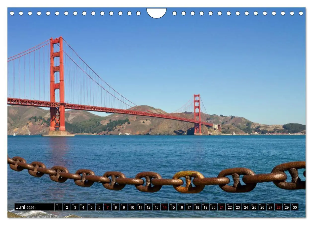 Bild: 9783516230710 | San Francisco - Traumstadt in Kalifornien (Wandkalender 2026 DIN A4...
