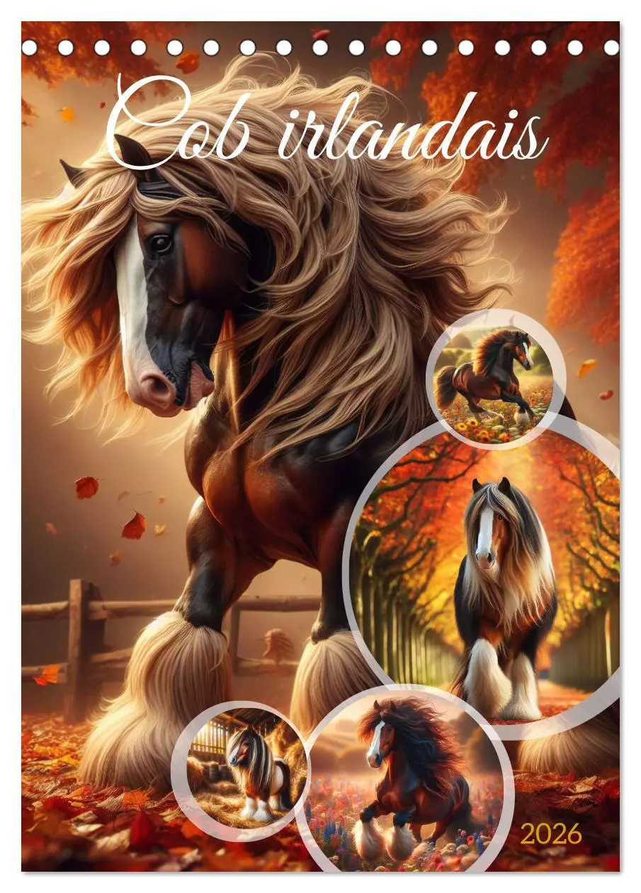 Cover: 9783516540710 | Cob irlandais (Calendrier de bureau 2026 DIN A5 horizontal),...
