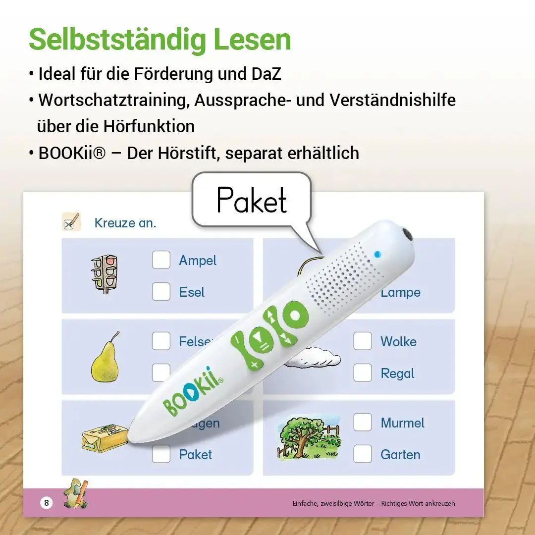 Bild: 9783619120710 | Lesen mit Rico Schnabel, Heft 2: Von der Silbe zum Wort - silbierte...