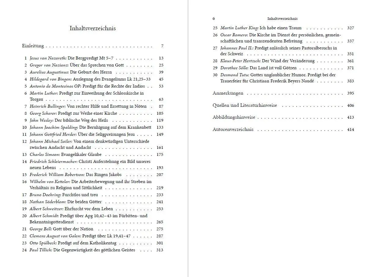 Bild: 9783650400710 | Große Predigten | 2000 Jahre Gottes Wort und christlicher Protest
