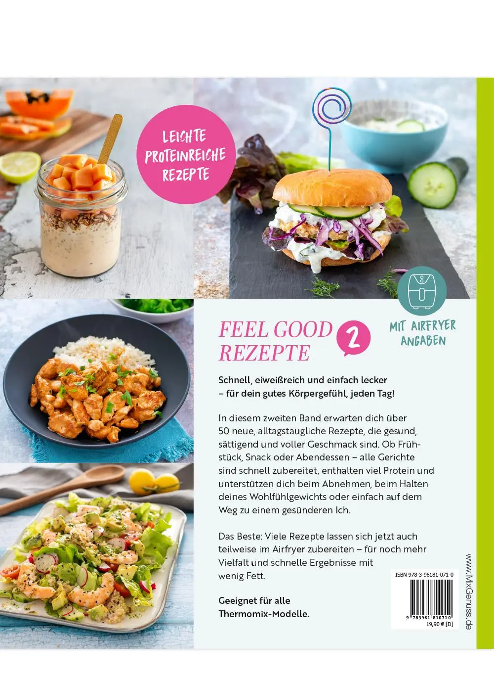 Bild: 9783961810710 | Feel Good Rezepte - Band 2 | Corinna Wild | Taschenbuch | 108 S.