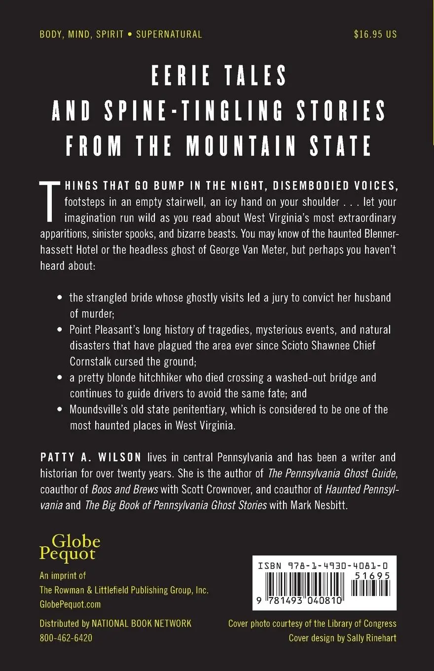Rückseite: 9781493040810 | Haunted West Virginia | Patty A. Wilson | Taschenbuch | Englisch
