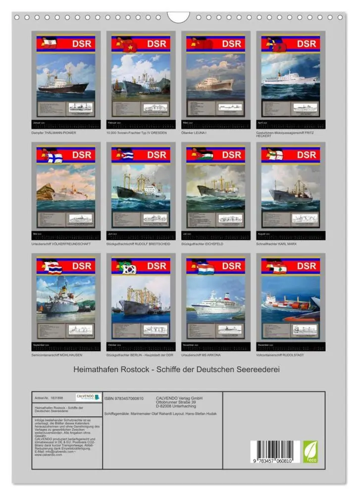 Bild: 9783457060810 | Heimathafen Rostock - Schiffe der Deutschen Seereederei...