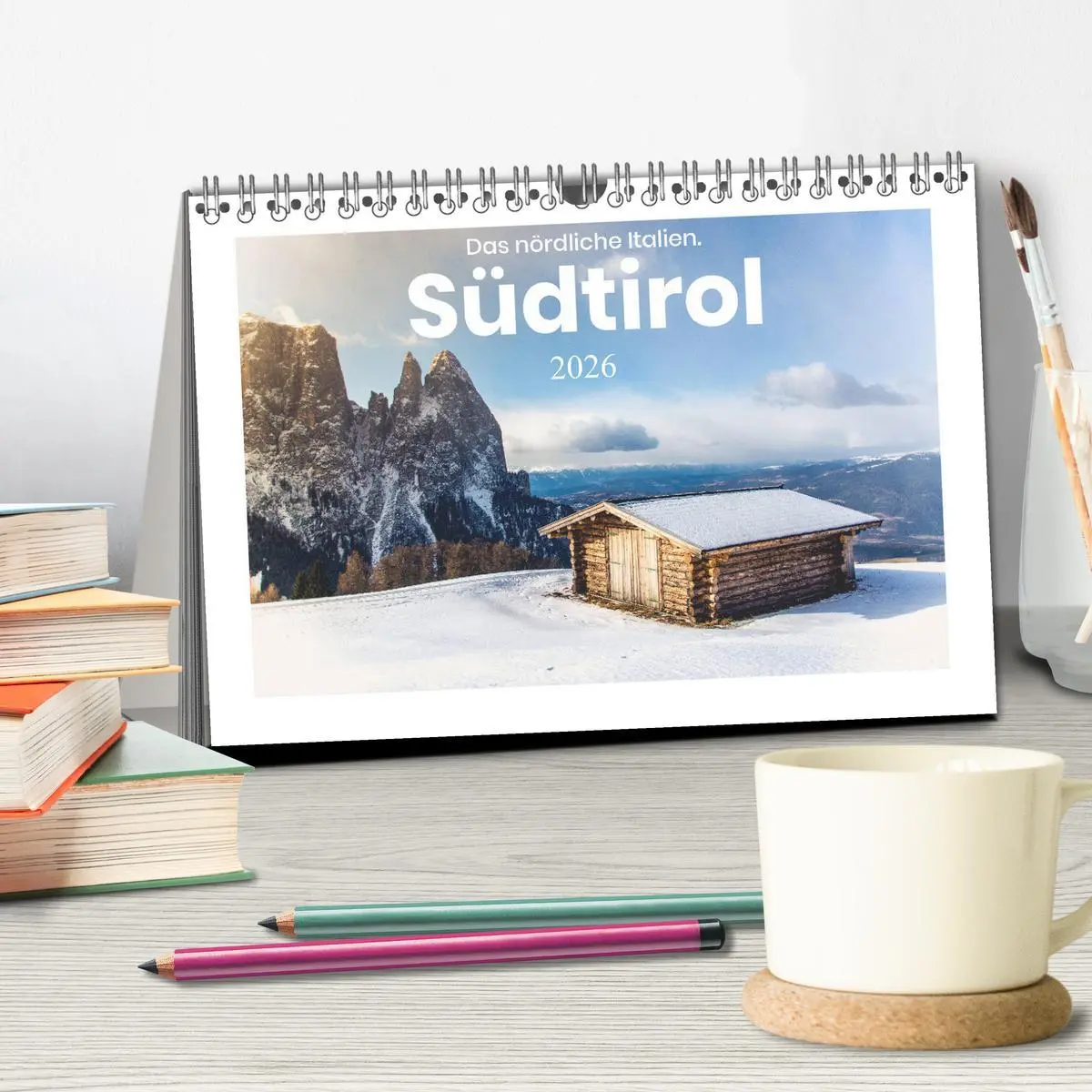 Bild: 9783457680810 | Südtirol - Das nördliche Italien. (Tischkalender 2026 DIN A5 quer),...