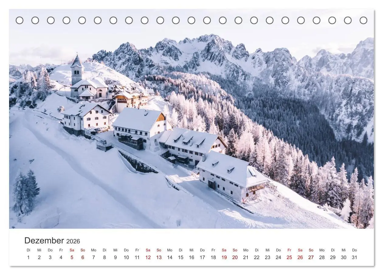 Bild: 9783457680810 | Südtirol - Das nördliche Italien. (Tischkalender 2026 DIN A5 quer),...
