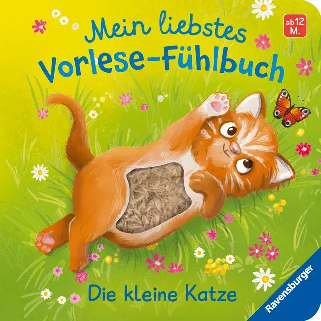 Cover: 9783473420810 | Mein liebstes Vorlese-Fühlbuch - Die kleine Katze | Maria Höck | Buch