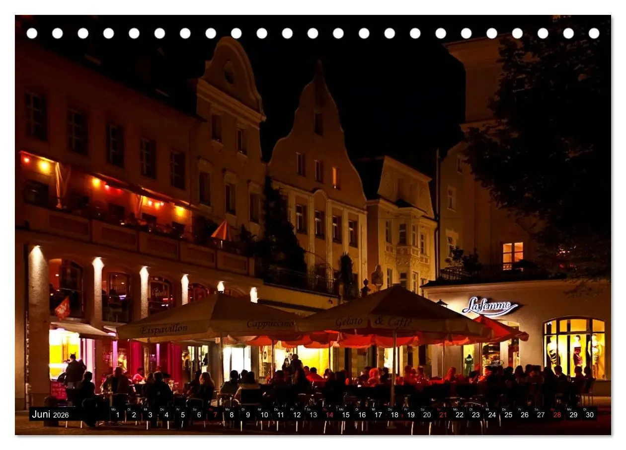 Bild: 9783516080810 | Romantisches Regensburg (Tischkalender 2026 DIN A5 quer), CALVENDO...