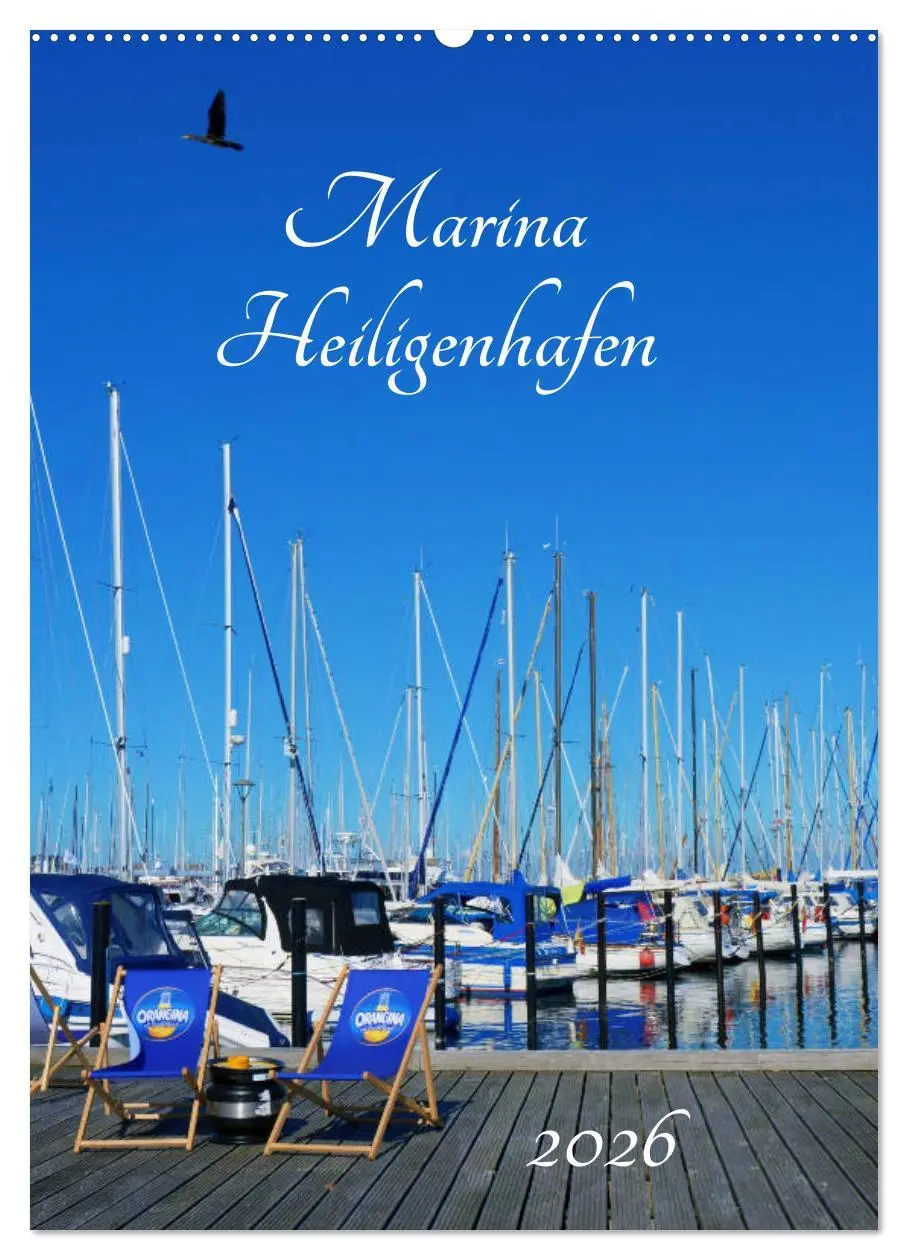 Cover: 9783516390810 | Marina Heiligenhafen (Wandkalender 2026 DIN A2 hoch), CALVENDO...