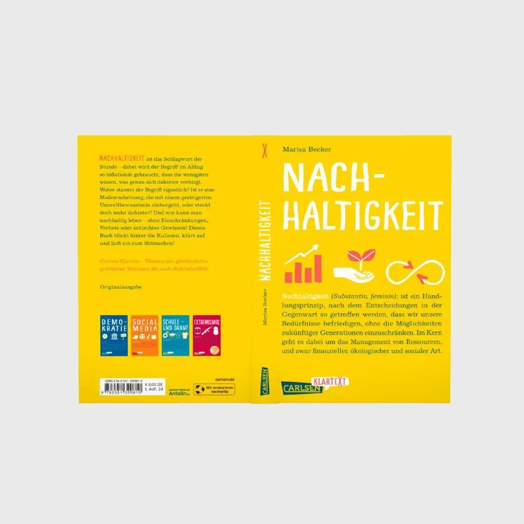Bild: 9783551320810 | Nachhaltigkeit (Carlsen Klartext) | Marisa Becker | Taschenbuch | 2024