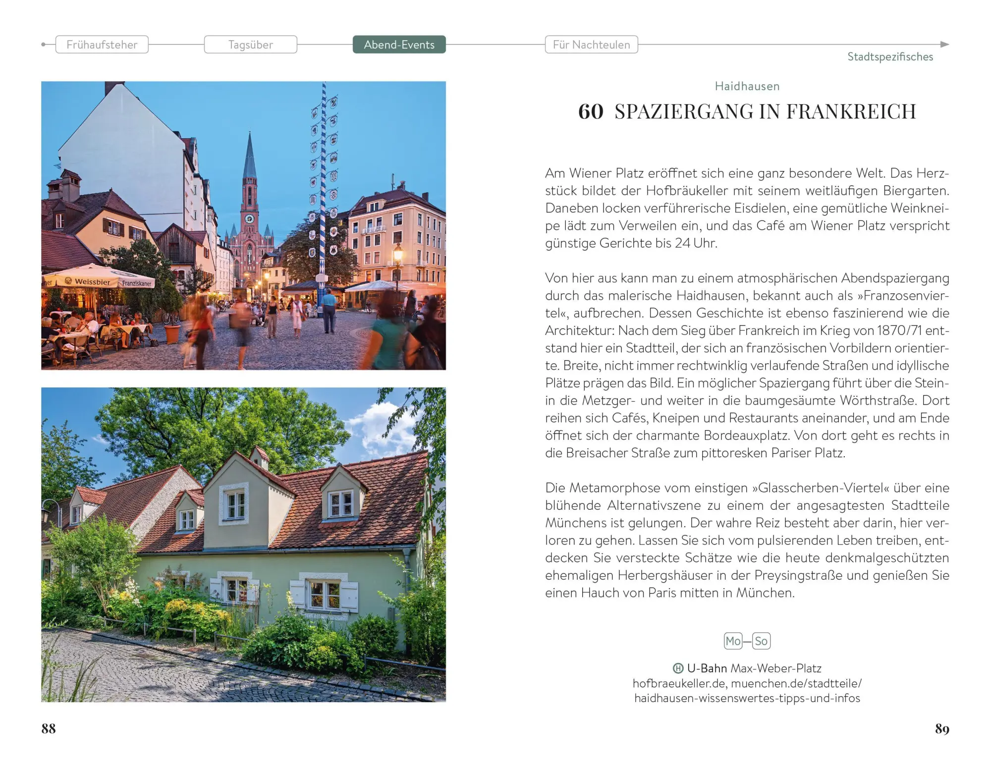 Bild: 9783734330810 | Mein perfektes Wochenende München | Franz Marc Frei | Taschenbuch