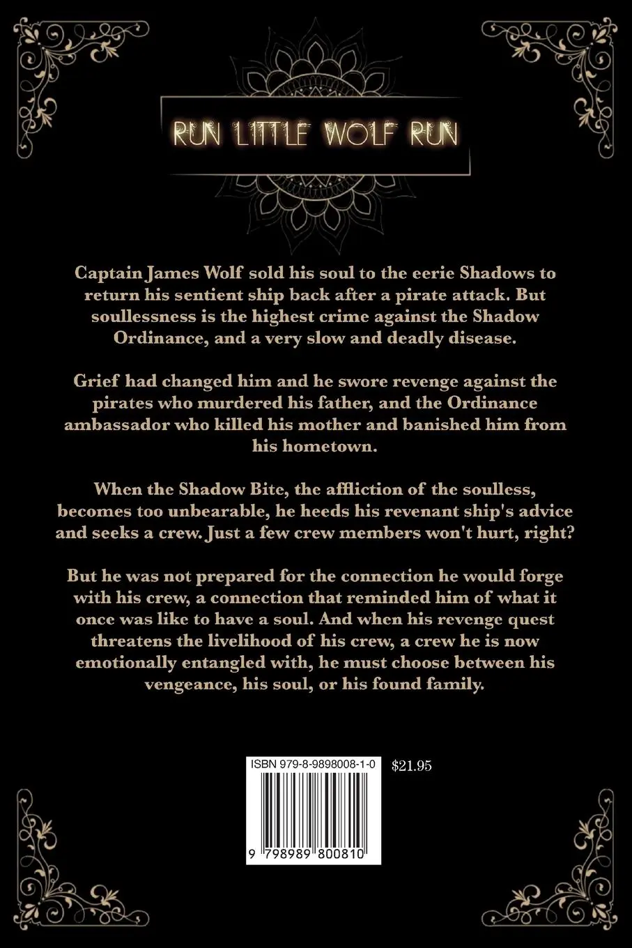 Rückseite: 9798989800810 | The Wolf and the Siren Song | S. L. Phanes | Taschenbuch | Englisch