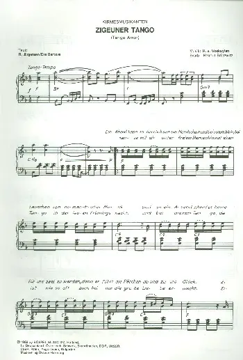 Cover: 9990050610810 | Zigeuner Tango und Magic Trumpet: für Klavier | Songbuch (Klavier)