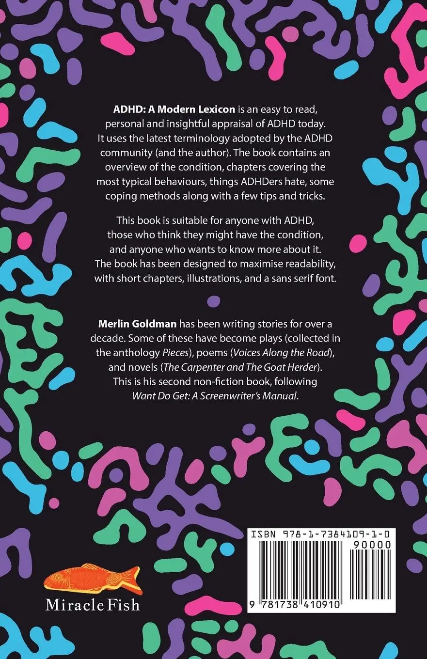 Rückseite: 9781738410910 | ADHD | A Modern Lexicon | Merlin Goldman | Taschenbuch | Englisch