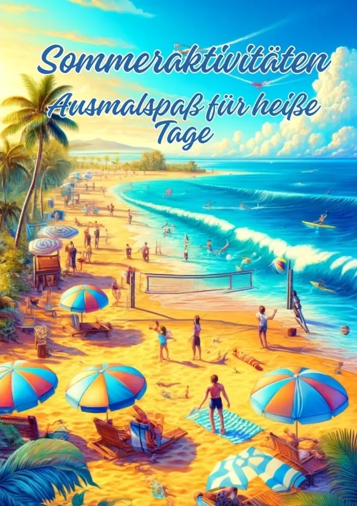 Cover: 9783384240910 | Sommeraktivitäten | Ausmalspaß für heiße Tage | Ela ArtJoy | Buch