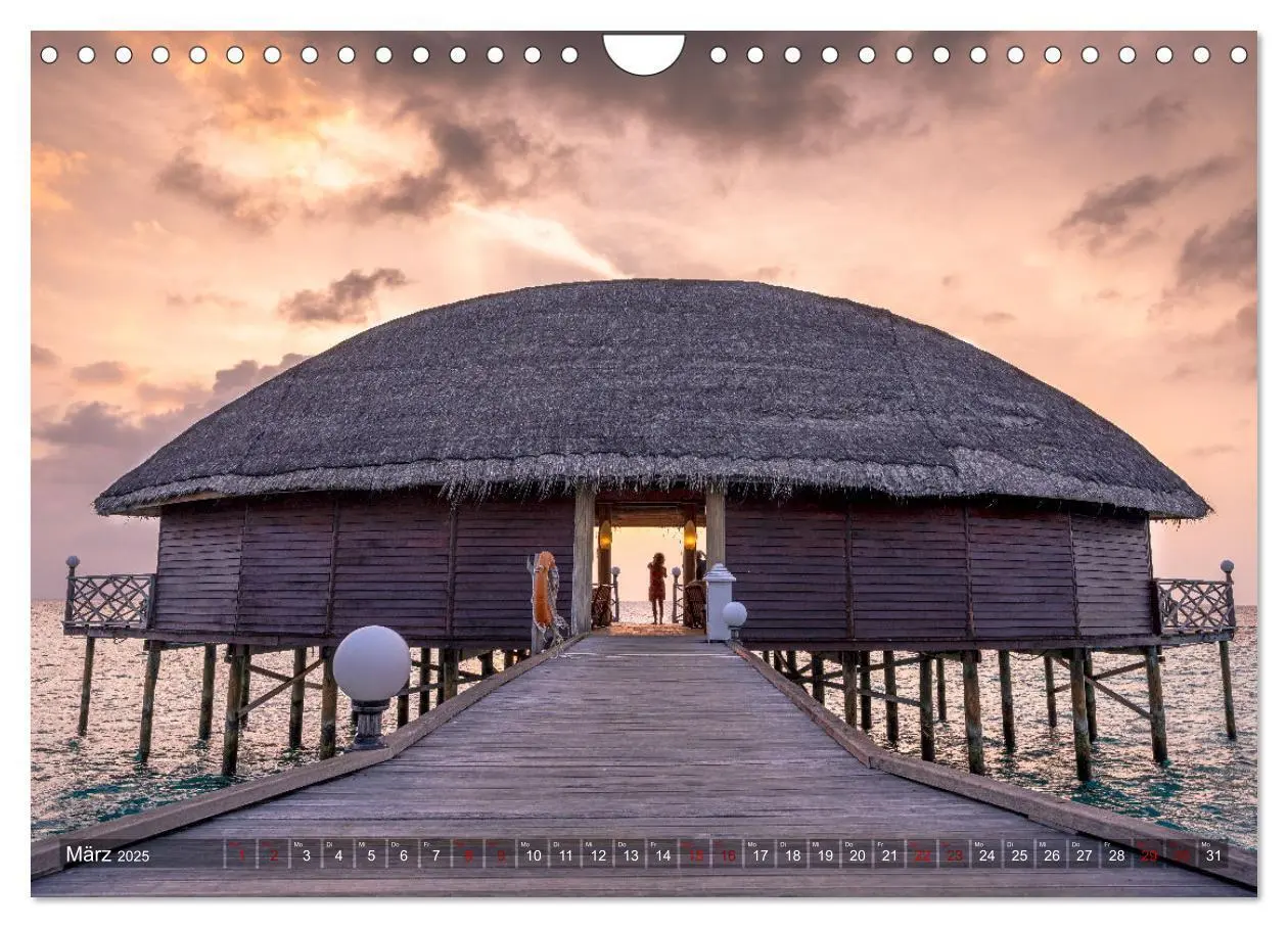 Bild: 9783435100910 | Malediven - Das perfekte Licht (Wandkalender 2025 DIN A4 quer),...