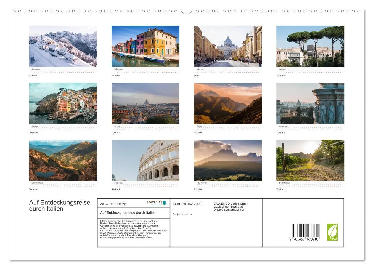 Bild: 9783457670910 | Auf Entdeckungsreise durch Italien (hochwertiger Premium...