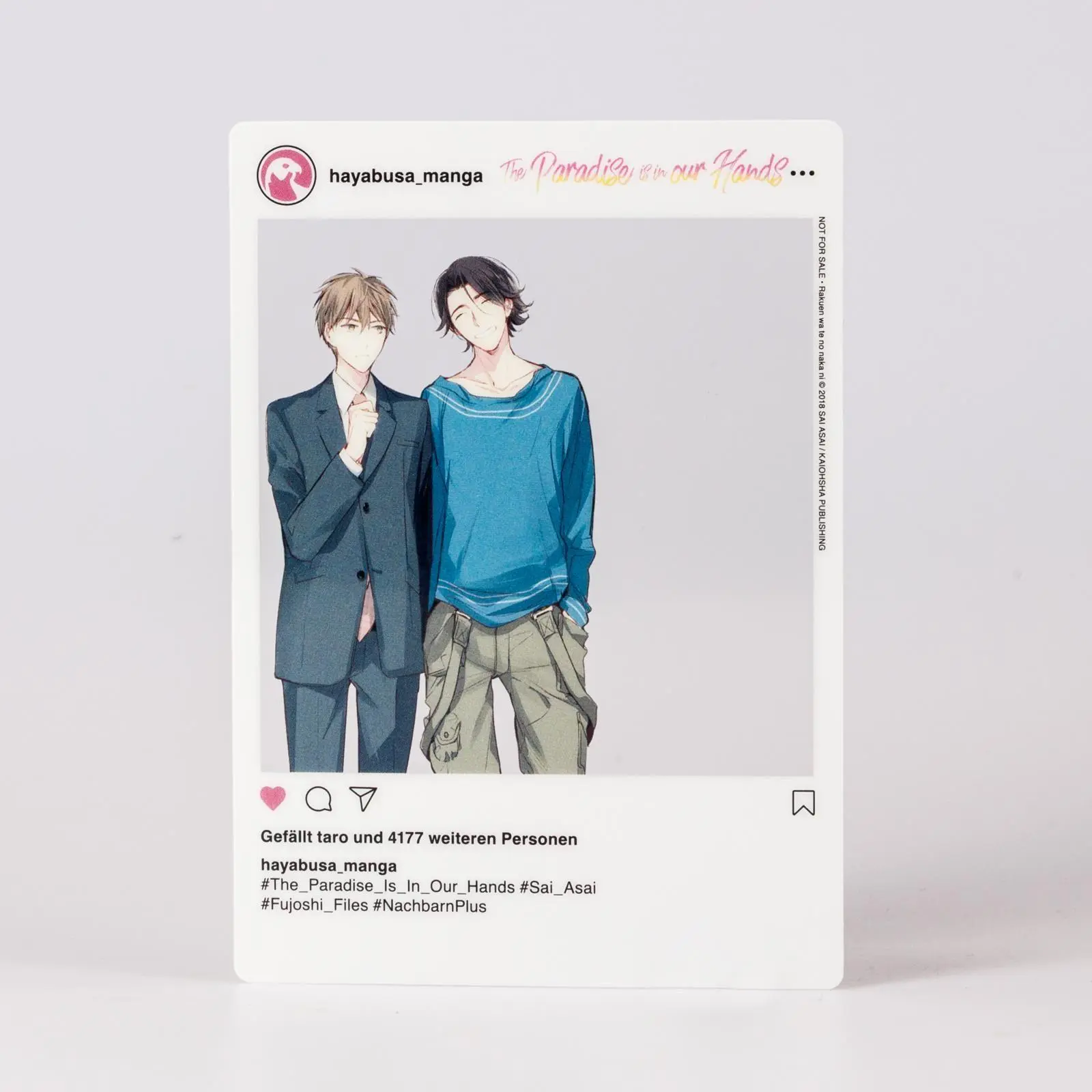 Bild: 9783551620910 | The Paradise is in our Hands | Sai Asai | Taschenbuch | 178 S. | 2026