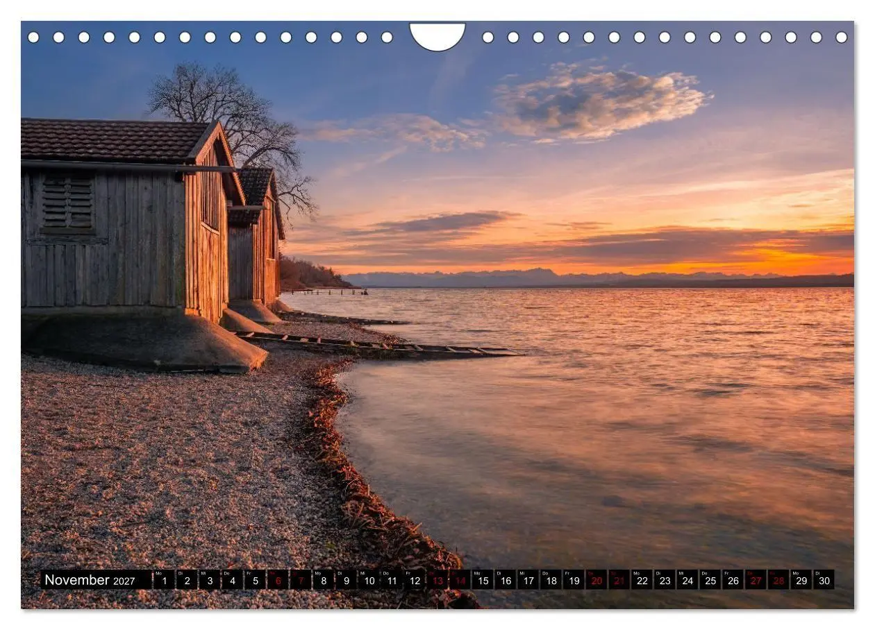 Bild: 9783569470910 | Lichtbilder vom Ammersee (Wandkalender 2027 DIN A4 quer), CALVENDO...