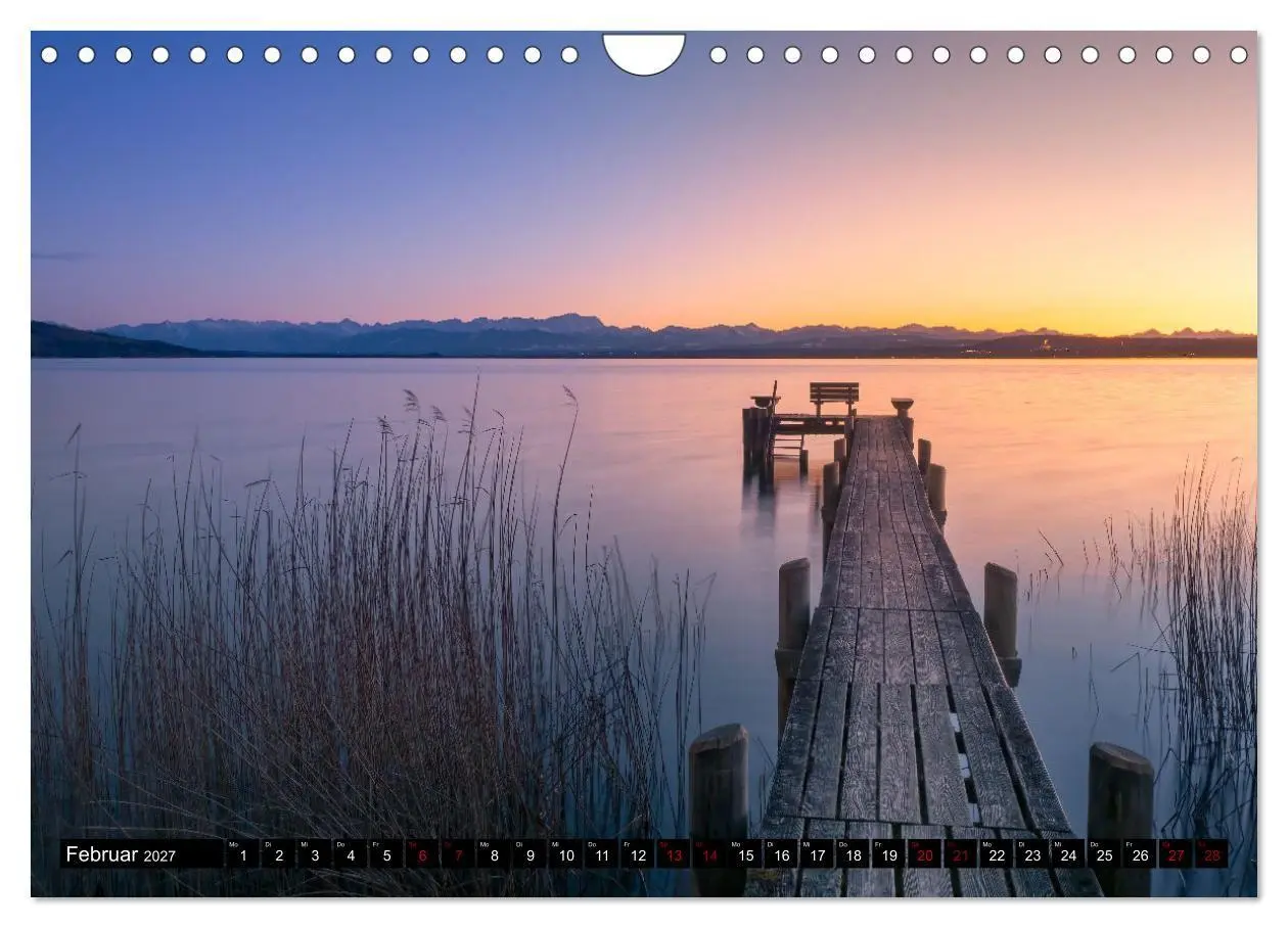 Bild: 9783569470910 | Lichtbilder vom Ammersee (Wandkalender 2027 DIN A4 quer), CALVENDO...