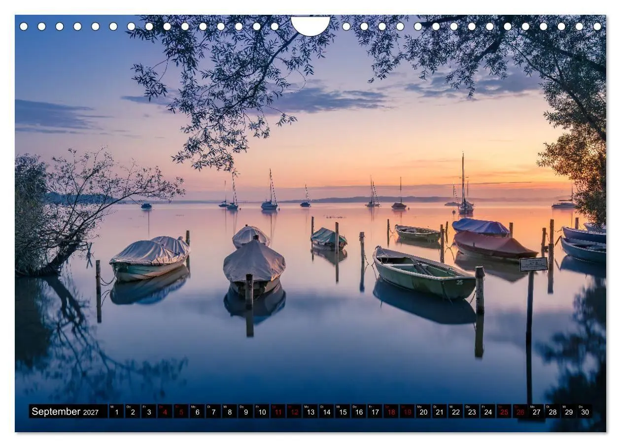 Bild: 9783569470910 | Lichtbilder vom Ammersee (Wandkalender 2027 DIN A4 quer), CALVENDO...