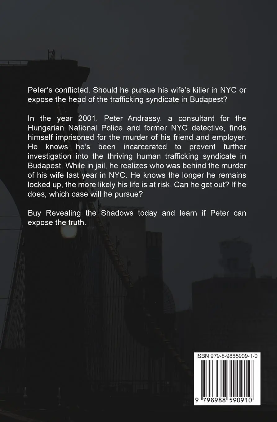 Rückseite: 9798988590910 | Revealing the Shadows | A thrilling detective story | D. J. Maughan