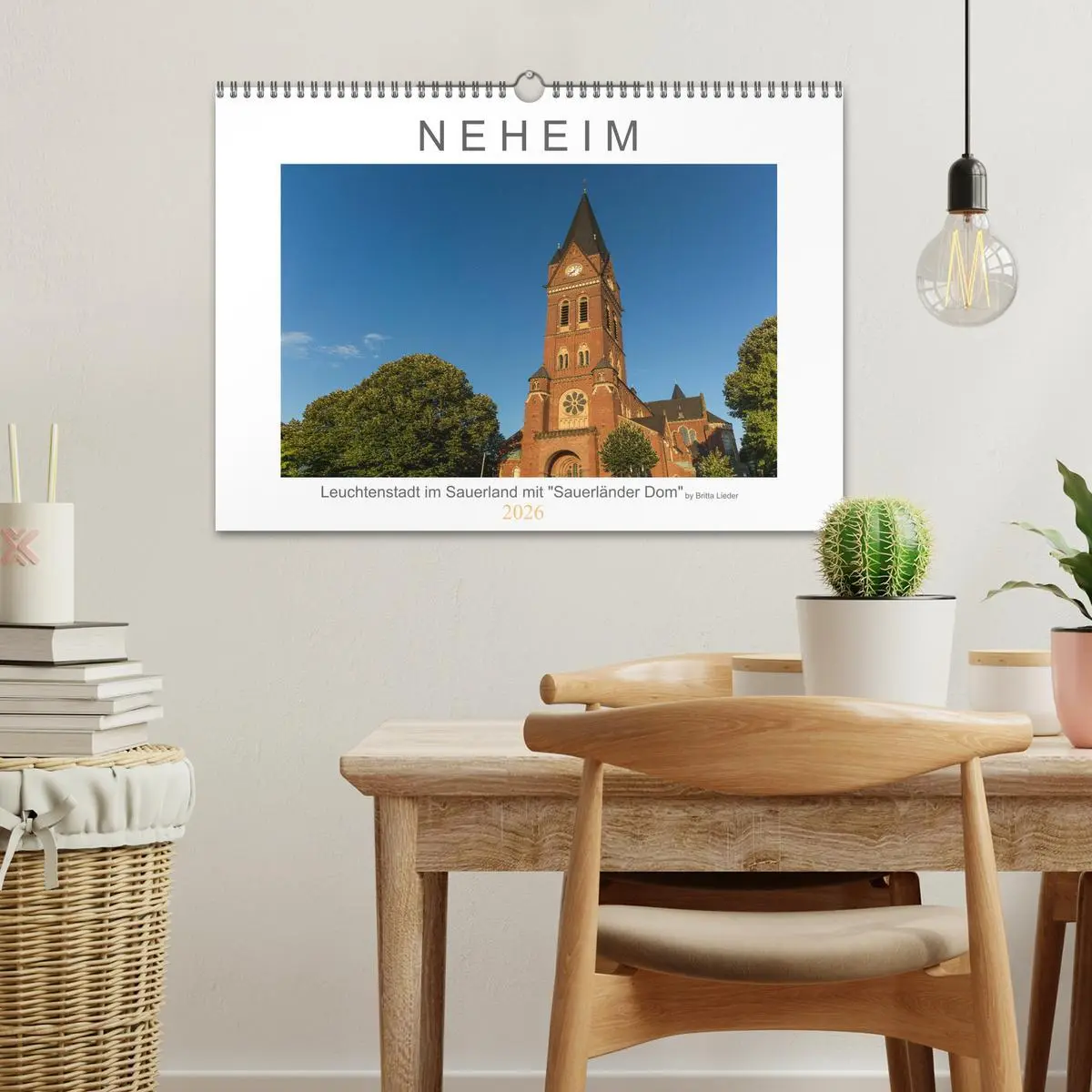 Bild: 9783457631010 | Neheim Leuchtenstadt mit "Sauerländer Dom" (Wandkalender 2026 DIN...