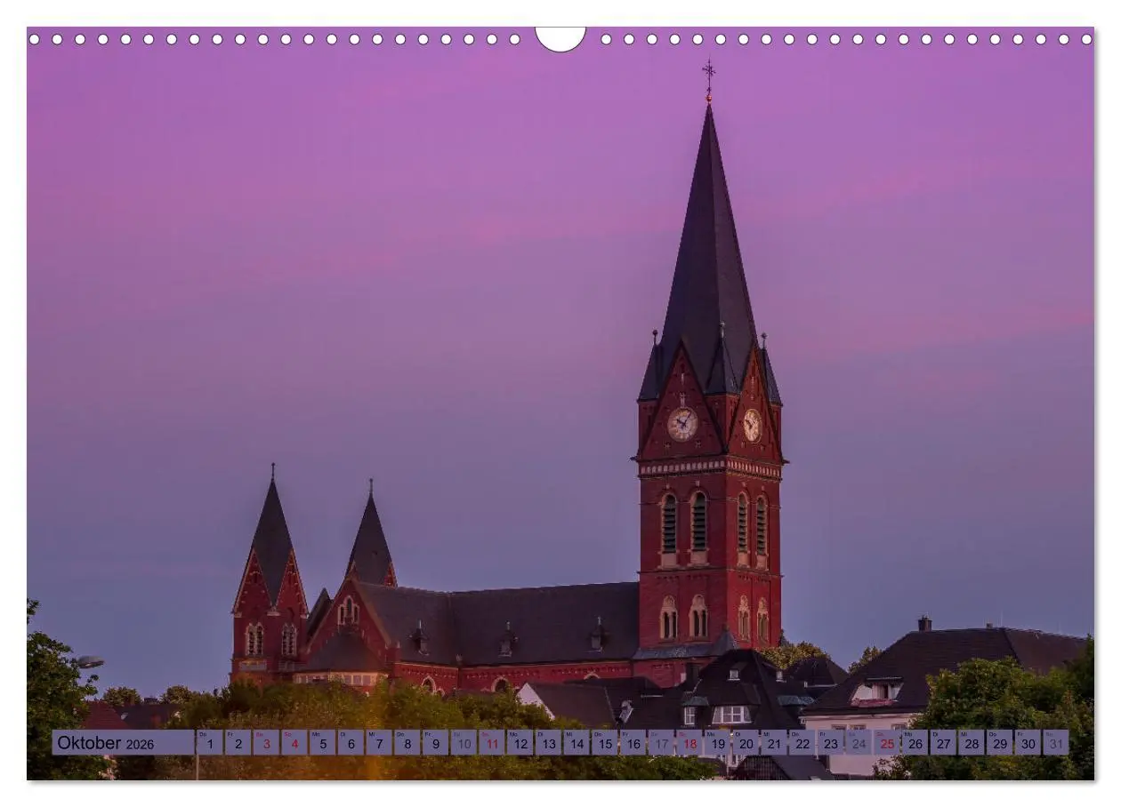 Bild: 9783457631010 | Neheim Leuchtenstadt mit "Sauerländer Dom" (Wandkalender 2026 DIN...