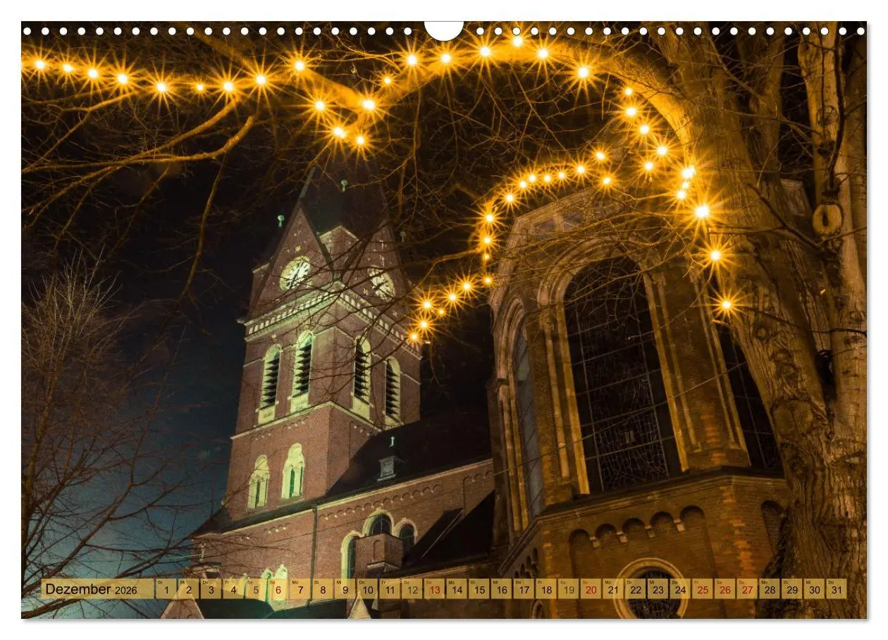 Bild: 9783457631010 | Neheim Leuchtenstadt mit "Sauerländer Dom" (Wandkalender 2026 DIN...