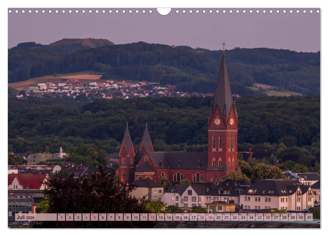 Bild: 9783457631010 | Neheim Leuchtenstadt mit "Sauerländer Dom" (Wandkalender 2026 DIN...