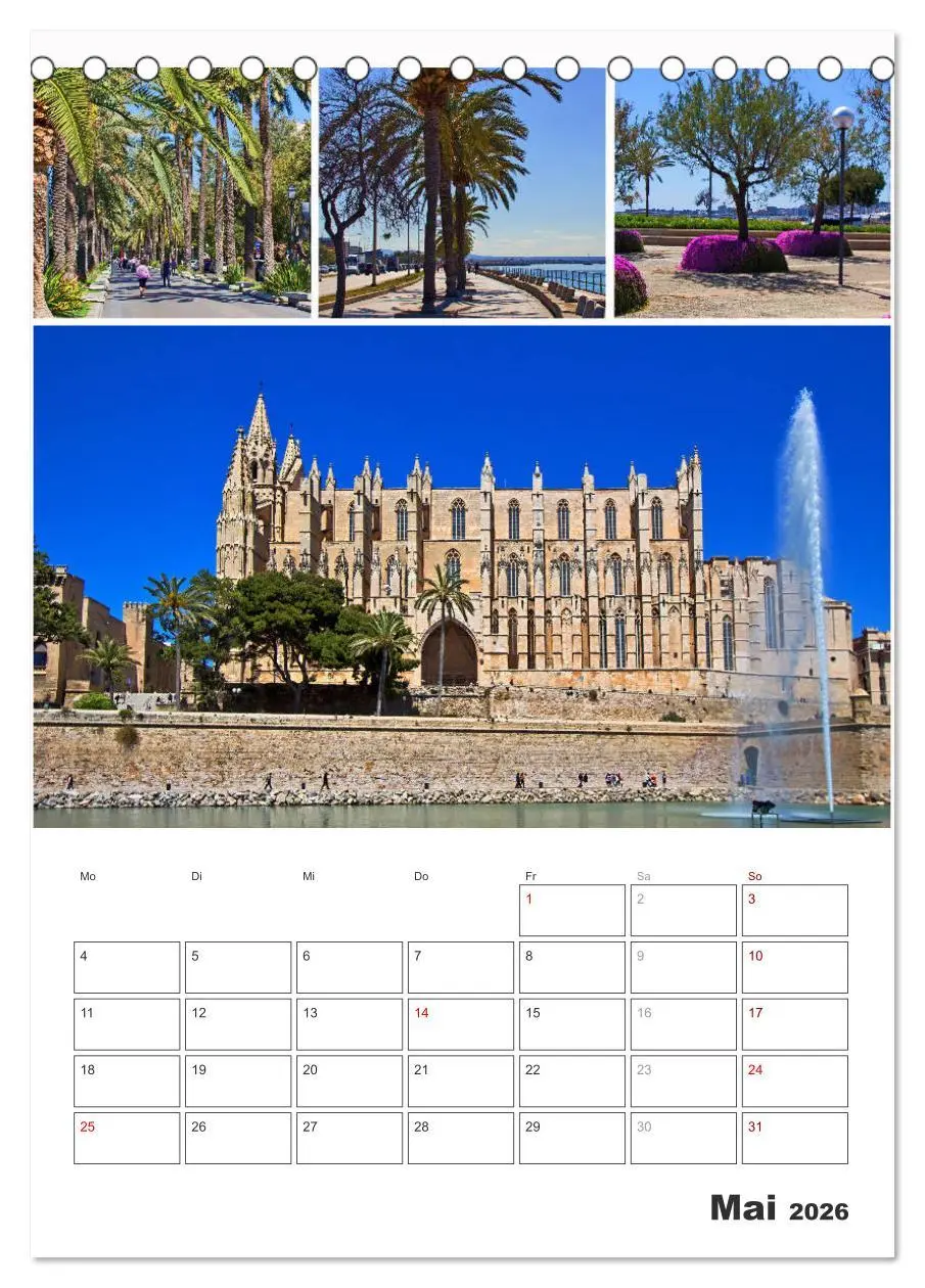 Bild: 9783516411010 | Hola Mallorca (Tischkalender 2026 DIN A5 hoch), CALVENDO...