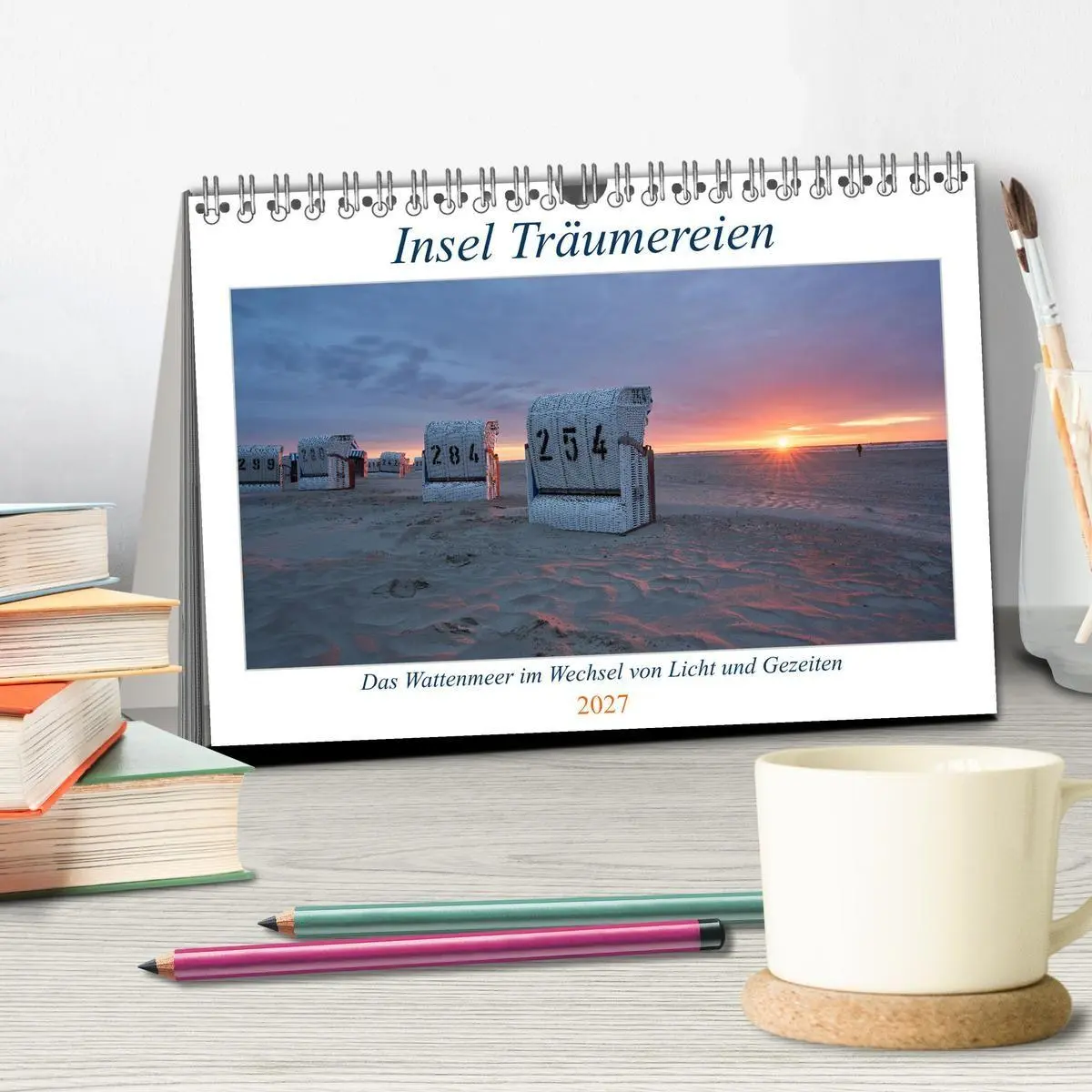 Bild: 9783569501010 | Insel Träumereien (Tischkalender 2027 DIN A5 quer), CALVENDO...