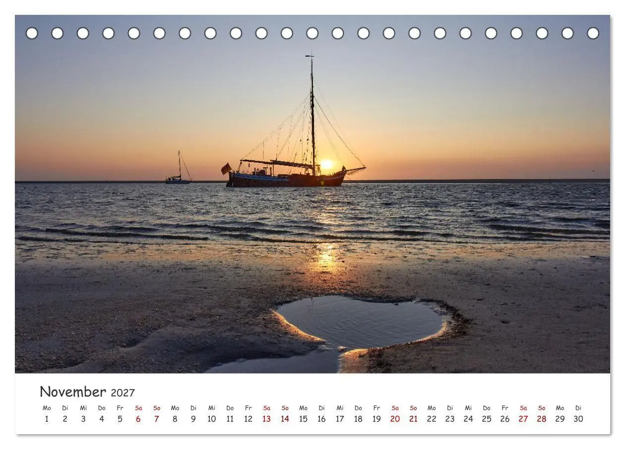 Bild: 9783569501010 | Insel Träumereien (Tischkalender 2027 DIN A5 quer), CALVENDO...