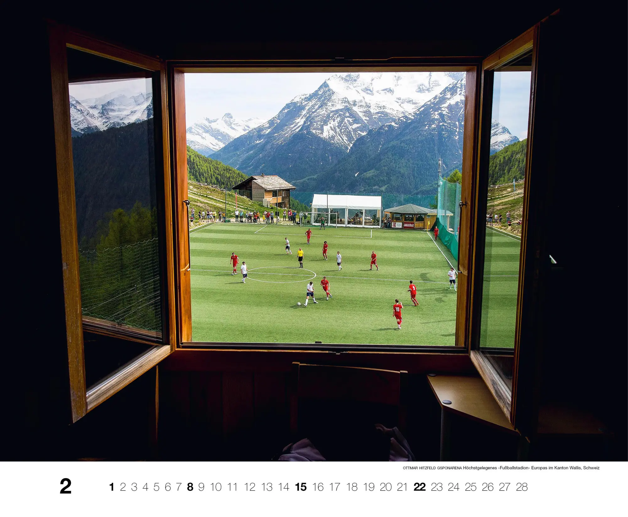 Bild: 9783667131010 | STADION 2026 | Die ungewöhnlichsten Fussballplätze der Welt | Kalender