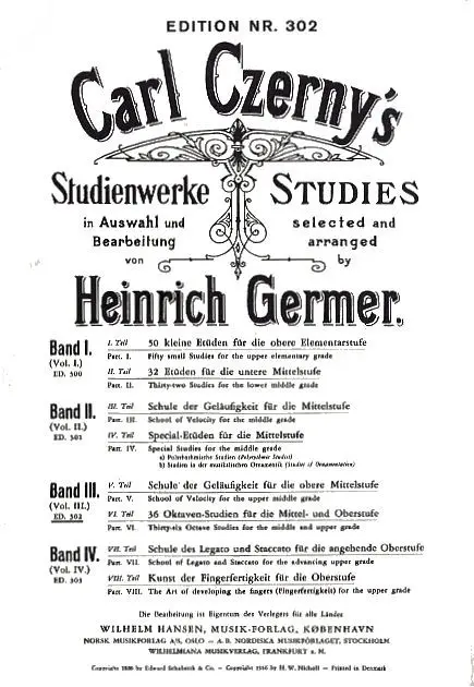 Czerny-Germer Etudes 3