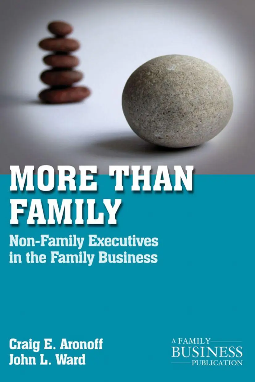 Cover: 9780230111110 | More Than Family | Non-Family Executives in the Family Business | Buch