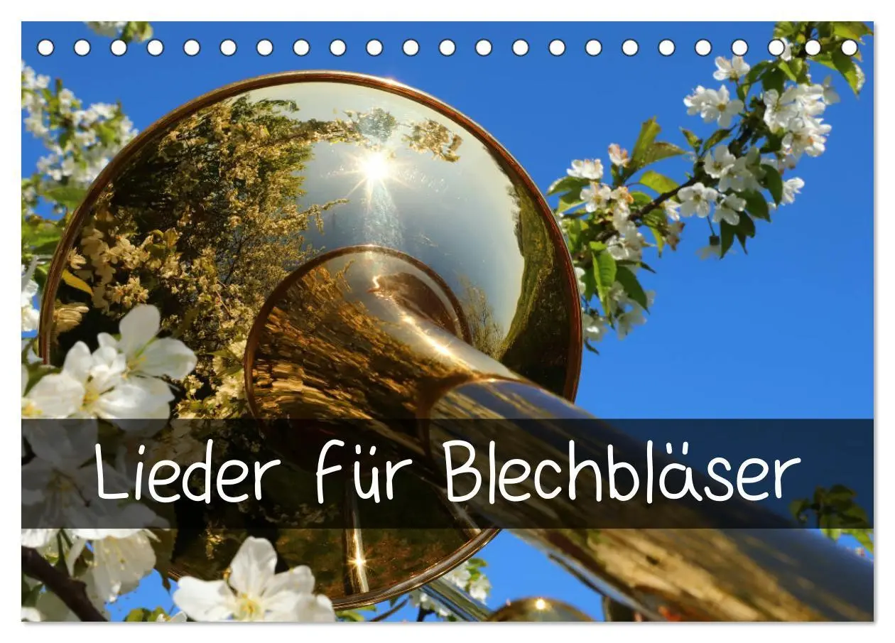 Cover: 9783457791110 | Lieder für Blechbläser (Tischkalender 2026 DIN A5 quer), CALVENDO...