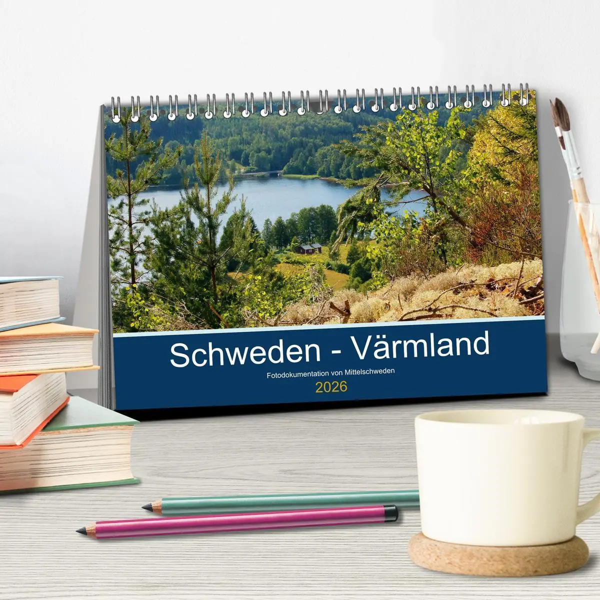 Bild: 9783457931110 | Schweden - Värmland (Tischkalender 2026 DIN A5 quer), CALVENDO...