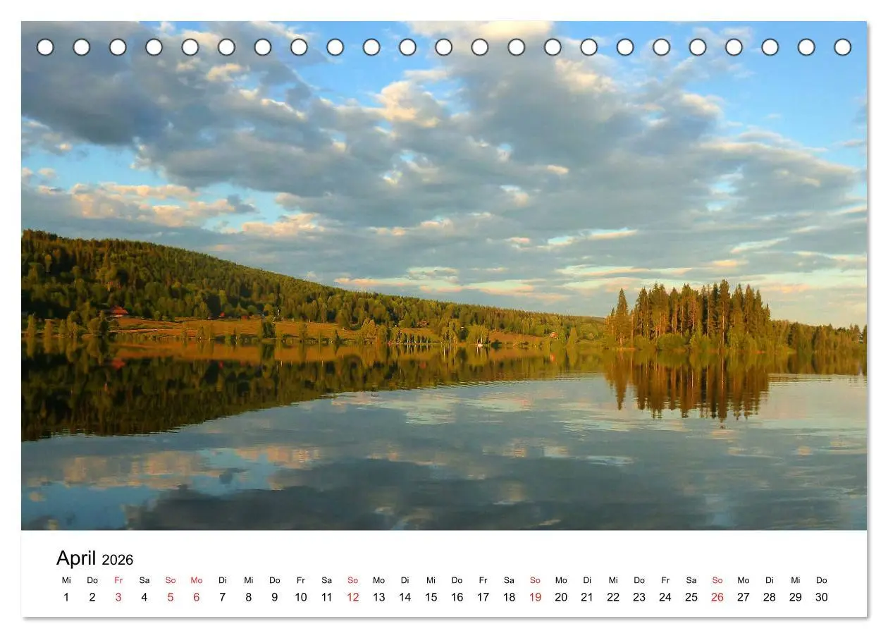 Bild: 9783457931110 | Schweden - Värmland (Tischkalender 2026 DIN A5 quer), CALVENDO...
