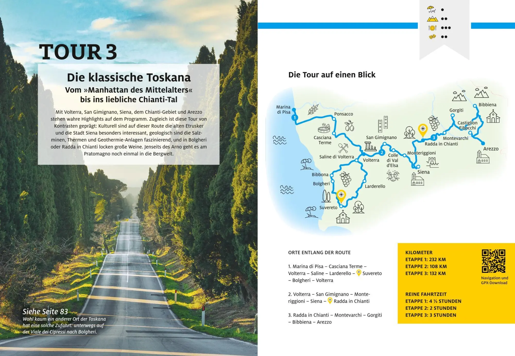 Bild: 9783986451110 | ADAC Roadtrips - Toskana | Carsten Drecoll | Taschenbuch | 192 S.