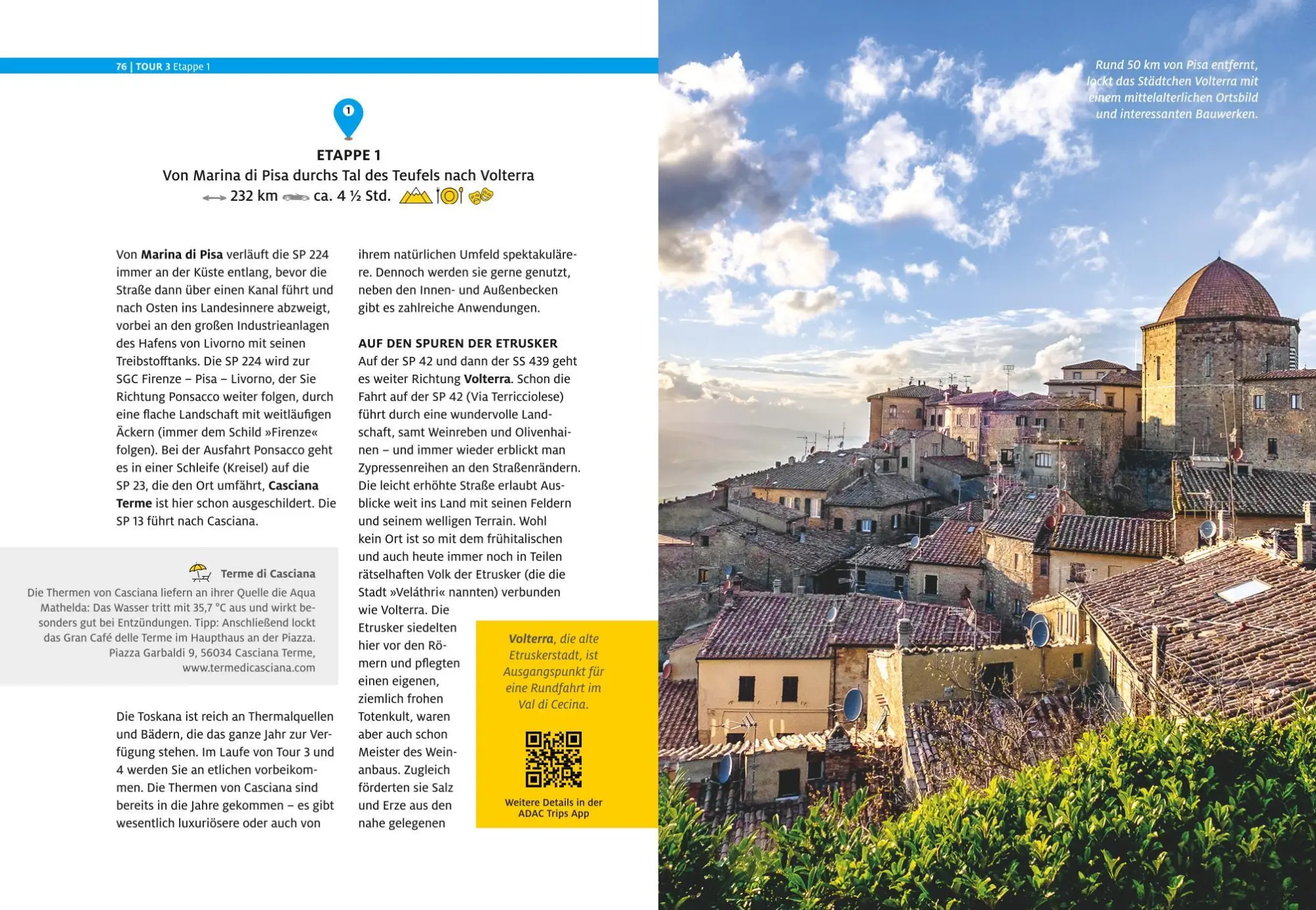 Bild: 9783986451110 | ADAC Roadtrips - Toskana | Carsten Drecoll | Taschenbuch | 192 S.
