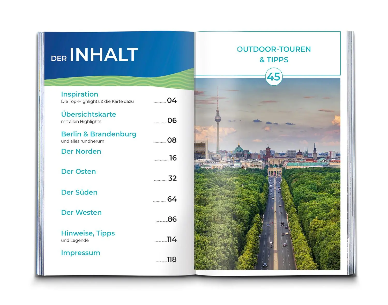 Bild: 9783991541110 | KOMPASS Inspiration Berlin &amp; Brandenburg | Taschenbuch | 120 S. | 2024