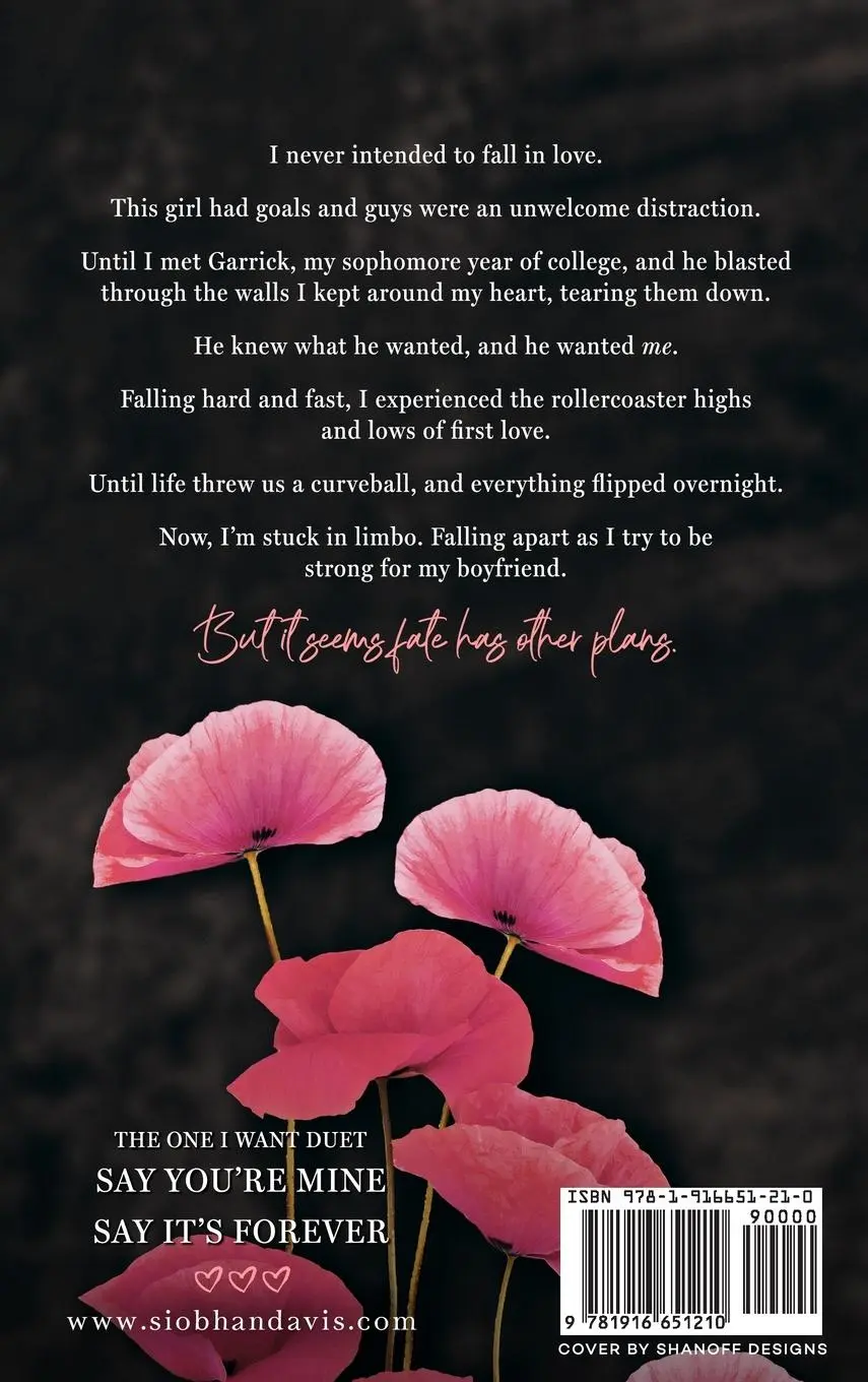 Rückseite: 9781916651210 | Say You're Mine | Hardcover (The One I Want Duet) | Siobhan Davis
