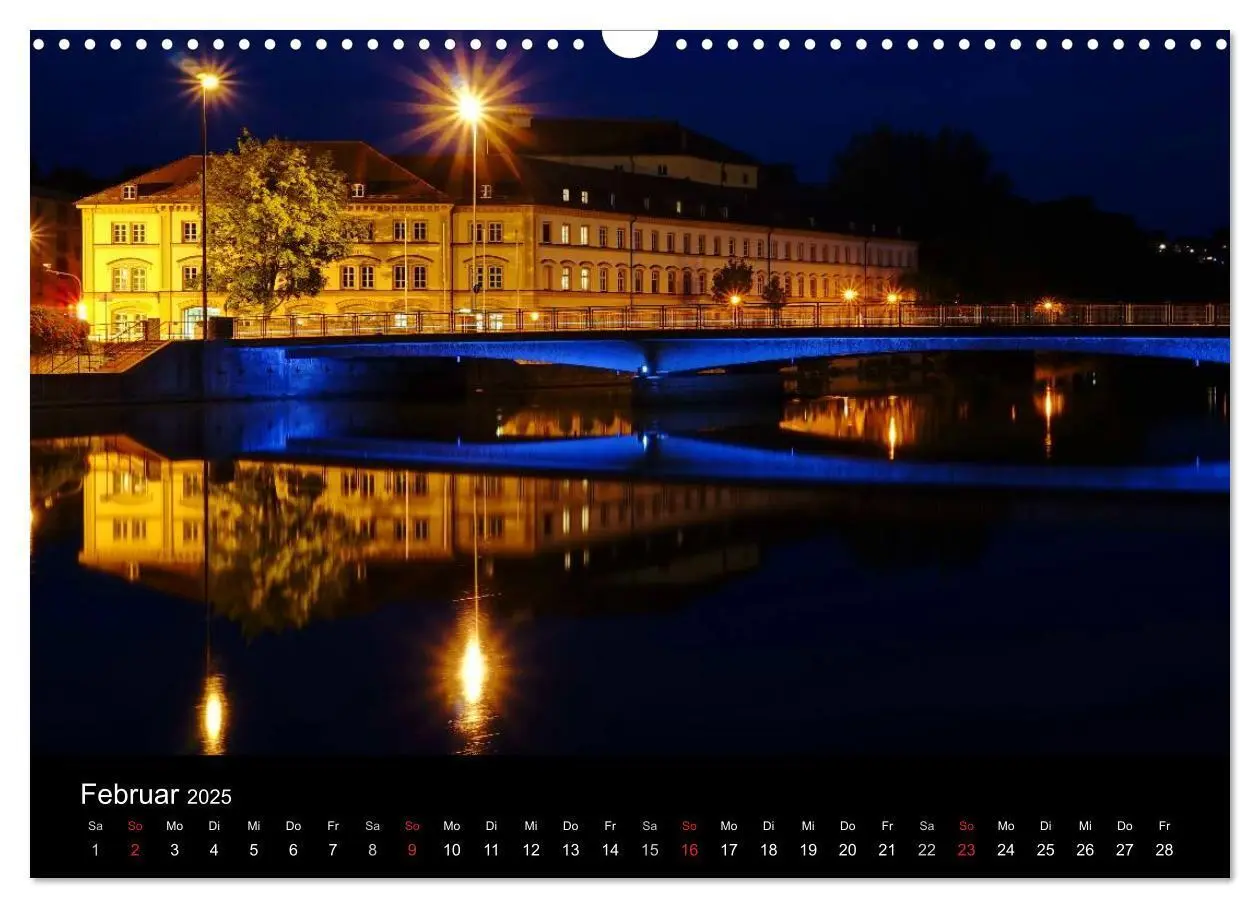 Bild: 9783435691210 | Landshut bei Tag und Nacht (Wandkalender 2025 DIN A3 quer),...