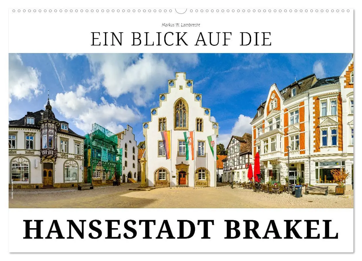 Cover: 9783457541210 | Ein Blick auf die Hansestadt Brakel (Wandkalender 2026 DIN A2...