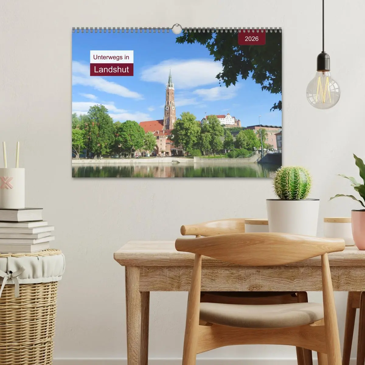 Bild: 9783457781210 | Unterwegs in Landshut (Wandkalender 2026 DIN A3 quer), CALVENDO...