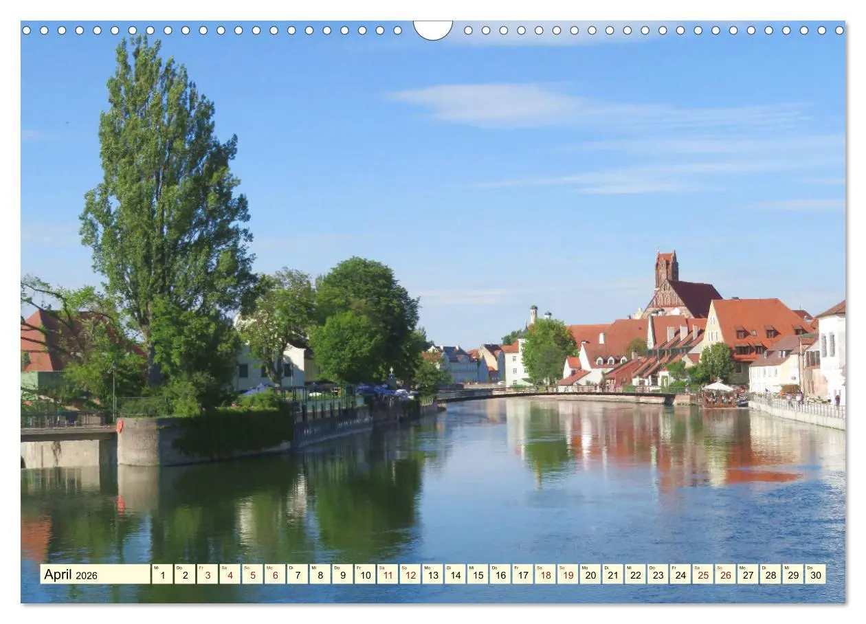 Bild: 9783457781210 | Unterwegs in Landshut (Wandkalender 2026 DIN A3 quer), CALVENDO...