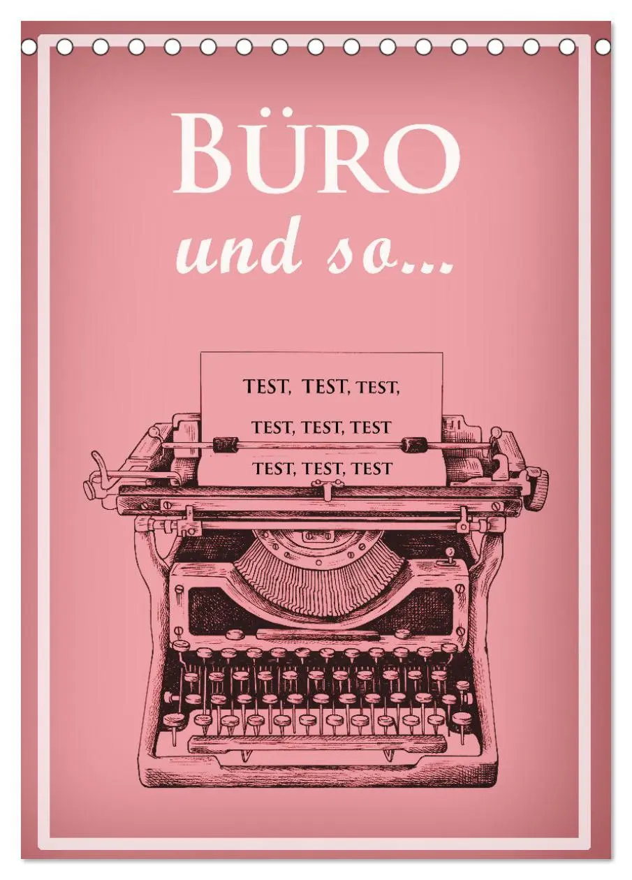 Cover: 9783516251210 | Büro und so ... (Tischkalender 2026 DIN A5 hoch), CALVENDO...