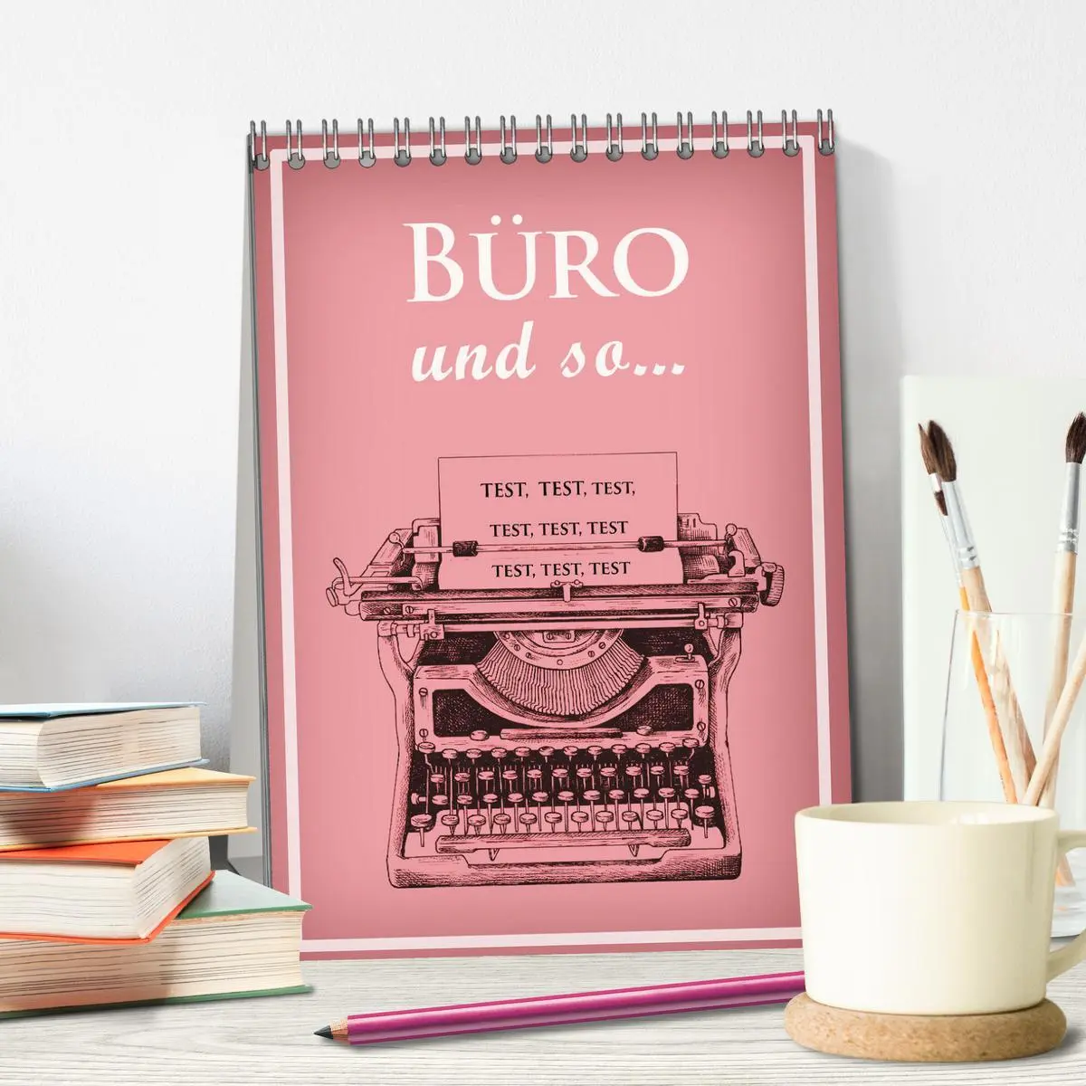 Bild: 9783516251210 | Büro und so ... (Tischkalender 2026 DIN A5 hoch), CALVENDO...