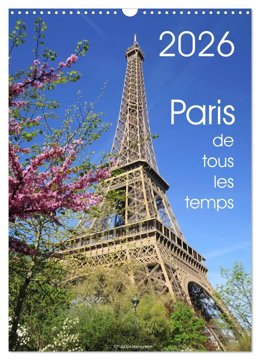 Cover: 9783516561210 | Paris de tous les temps (Calendrier mural 2026 DIN A3 horizontal),...